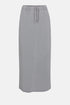 Âme antwerp gauge sweat jersey skirt vintage grey vg12